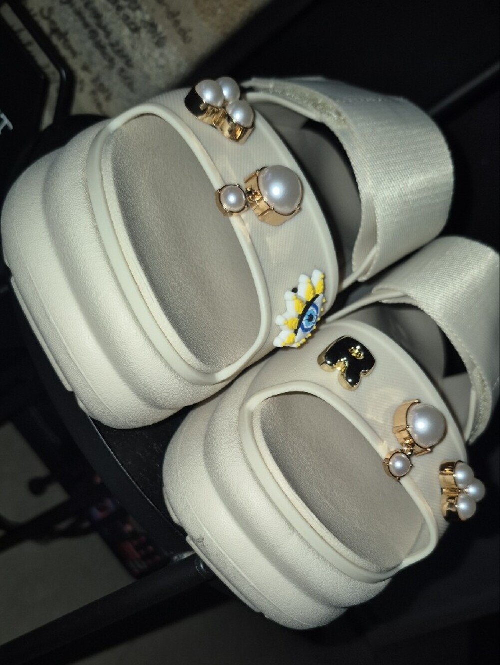 CROCS Soho Two Strap Platform Sandals (Jibbets Not Included) - Picture 5 of 5